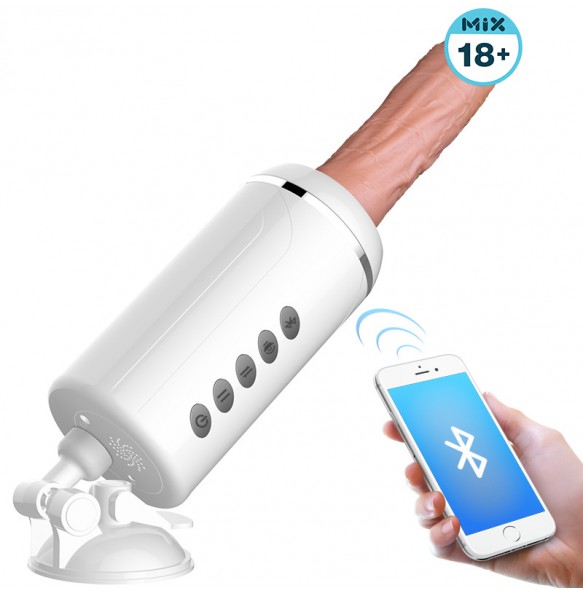 TAIWAN OMYSKY - Wonderful Night Bluetooth Thursting Dildo Machine (L:19.2cm - D:3.5cm)